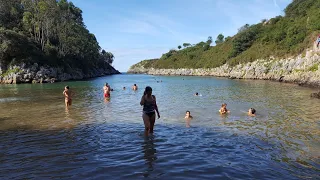 Playa de guadamia y bufones de pría