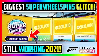 NEW BIGGEST FORZA HORIZON 4 UNLIMITED SUPER WHEELSPINS GLITCH! FAST EXPLOIT! (STILL WORKING 2021!)