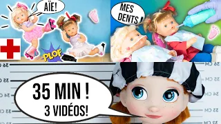 💖 NOA ET NOE: Accident de patinage, visitez le dentiste et Ani en prison! 😂 Les meilleures histoires