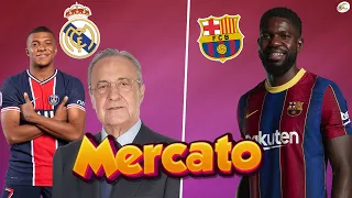 Le Real lâche un NON à Mbappé.. Samuel Umtiti inclus dans une grosse opération du Barça |Mercato