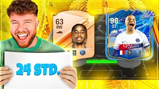 ich VERBESSERE 24 STUNDEN den TOTS FIFA ACCOUNT eines ABONNENTEN 🔥