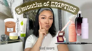 PRODUCTS I’VE USED UP | Honest opinion on my empties | Would I Repurchase? ✨