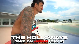Max Holloway goes SURFING in JAPAN (Day 2) | The Holloways
