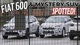 New Fiat 600 Spied In Spy Photos Next To Another Mystery SUV Prototype