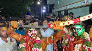Kukatpally Bonalu 2023 | Secunderabad Bharath Potharaju Dance at Thotella Procession | Bonalu 2023