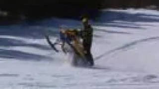 Ski Doo REV MXZ X-RS 800 Wheelie
