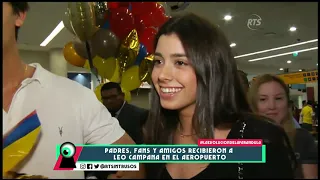 Gran recibimiento a la selección campeona  Sub 20