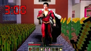 NUNCA INVOQUES A SHAZAM! A LAS 3 AM EN MINECRAFT