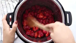 How to make Instant Pot Strawberry Jam