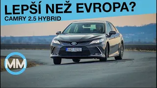 TEST | Toyota Camry 2.5 Hybrid | FAKT JEZDÍ ZA MÁLO! A V ČEM JE LEPŠÍ NEŽ EVROPSKÁ AUTA? CZ/SK