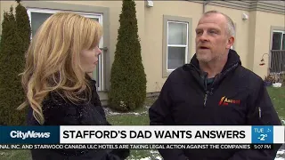 Tori Stafford's father demands answers