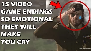 15 Video Game Endings So EMOTIONAL They Will Make You CRY