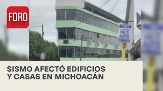 Sismo magnitud 7.7: Hay daños en edificios de Michoacán, pero se reporta saldo blanco - Las Noticias
