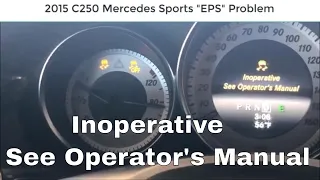 How To Fix Mercedes C250 ESP Light That Stays On And Can Not Use The Cruise Control Code : C220500