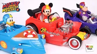 Best toys in English 🚗 Mickey Mouse and the Roadster Racers Transformable Cars