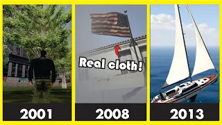 Evolution of WIND LOGIC in gta games (2001 - 2020)