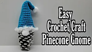 Easy Crochet Craft Gnome / Easy Crochet Christmas Ornament