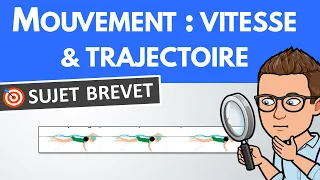 Mouvement : vitesse et trajectoire 🎯 Sujet Brevet | Physique Chimie