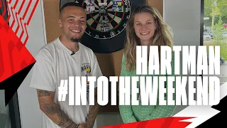 Aiming straight #IntoTheWeekend with QUILINDSCHY HARTMAN! 🎯