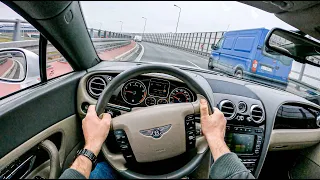 Bentley Continental GT (6.0 560 HP) | POV Test Drive #637 Joe Black