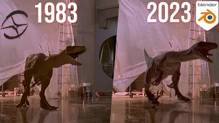 Remaking Jurassic Park CGI in Blender