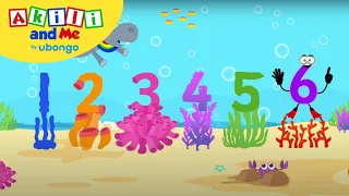 Count to NUMBER 6! Counting for kids | Learn to Count with Akili | Learning videos for toddlers