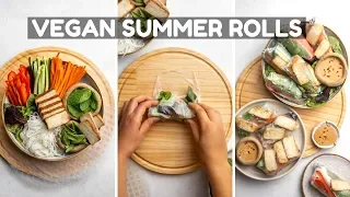 How to Make Vegan Summer Rolls (w/ Easy Steps!)