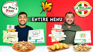 La Pino'z Pizza Vs La Milano Pizzeria Challenge | Pizza Challenge | Viwa Food World