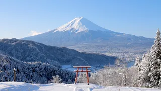 富士山的日出｜天空の鳥居