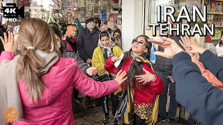 IRAN 2023 - Karaj Before Nowruz 1402 Night Walk Vlog