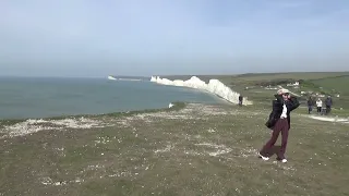 Eastbourne and 7 sisters, Easter, 2019 #whitecliffs #eastbourne #eastsussex