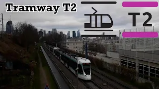 Tramway T2 aux alentours de Belvédère