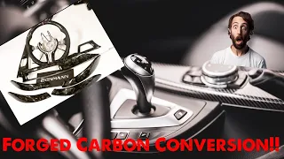 BMW M4 Forged Carbon Interior **Dinmann** [4K] Plane Jane M4 Build Series EP. 4