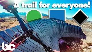 THIS BIKE PARK HAS A TRAIL FOR EVERYBODY! | Trailside Bike Park