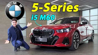 all-new 2024 BMW 5 Series premieres as BMW i5 M60 !