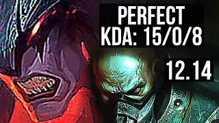 AATROX vs URGOT (TOP) | 15/0/8, Legendary, 400+ games | EUW Master | 12.14