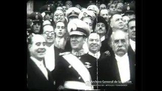 Desfile militar en la asunción de Perón (HD) 1946