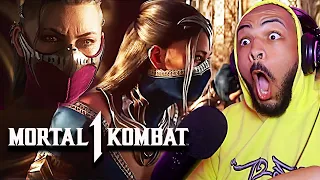 MILEENA IS BACK!!! MORTAL KOMBAT 1 Announcement Trailer REACTION