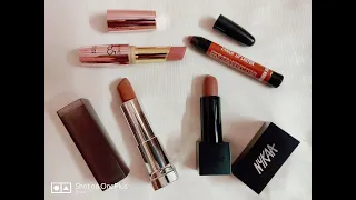 My everyday nude lipsticks under Rs 500