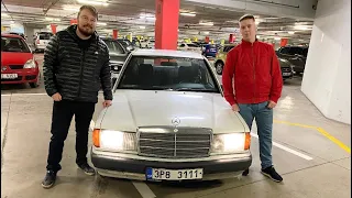 MERCEDES W201 190E 2.0 1990 (90 KW) - KOUZLO VETERÁNA