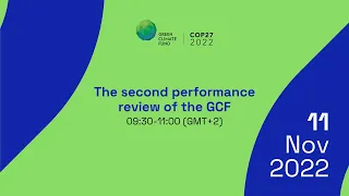 Second performance review of the GCF
