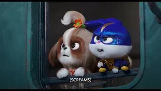 The Secret Life of Pets 2 – Snowball joins Max fighting off Sergei – That was a bad guy, right