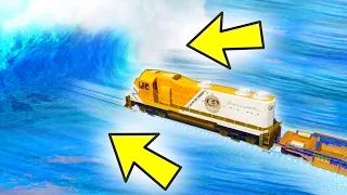 CAN A TSUNAMI STOP THE TRAIN IN GTA 5?