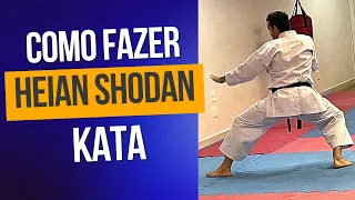Aprendendo o primeiro Kata do Karatê Shotokan (Heian Shodan) | Sensei Ramon Oliveira