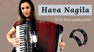 [Accordion and Percussion] Hava Nagila - a Yiddish folk song