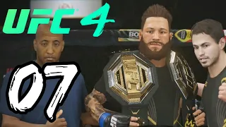 UFC 4 Career Mode - Part 7 - THE SUPERFIGHT!