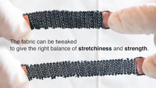 Knitting and weaving artificial muscles