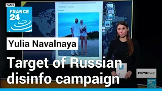 Russian disinformation campaign 'Matryoshka' targets Yulia Navalnaya • FRANCE 24 English