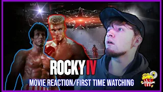 ROCKY lV (1985) Movie Reaction/*FIRST TIME WATCHING* "Movie made me cry actually!"