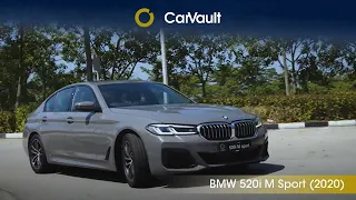 Take a drive in the new BMW 520i M Sport | CarVault Singapore